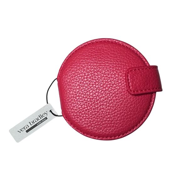 Vera Bradley Accessories - Vera Bradley outlet pocket mirror vegan color Cayenne